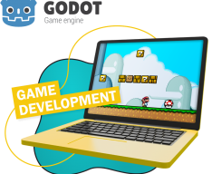 Godot.  Основа создания легендарных игр - КИБЕРшкола программирования для детей, компьютерные курсы для школьников, начинающих и подростков - KIBERone г. Саров