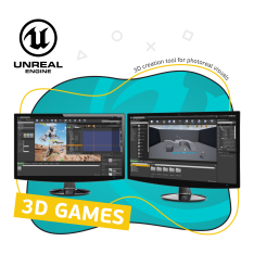 Unreal Engine 4. Игровой движок - КИБЕРшкола программирования для детей, компьютерные курсы для школьников, начинающих и подростков - KIBERone г. Саров