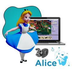 Alice 3d - КИБЕРшкола программирования для детей, компьютерные курсы для школьников, начинающих и подростков - KIBERone г. Саров