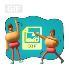 Gif-анимация - КИБЕРшкола программирования для детей, компьютерные курсы для школьников, начинающих и подростков - KIBERone г. Саров