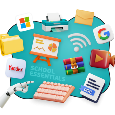 Цифровая база для школьника - КИБЕРшкола программирования для детей, компьютерные курсы для школьников, начинающих и подростков - KIBERone г. Саров