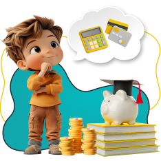 Финансовый интеллект вместе KIBERone - КИБЕРшкола программирования для детей, компьютерные курсы для школьников, начинающих и подростков - KIBERone г. Саров