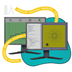 Исполнители чертежник и черепашка - КИБЕРшкола программирования для детей, компьютерные курсы для школьников, начинающих и подростков - KIBERone г. Саров