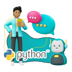 Умный чат-бот на Python на Telegram - КИБЕРшкола программирования для детей, компьютерные курсы для школьников, начинающих и подростков - KIBERone г. Саров