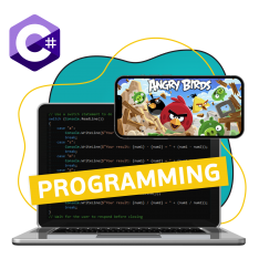 Программирование на C#. Удивительный мир 2D-игр - КИБЕРшкола программирования для детей, компьютерные курсы для школьников, начинающих и подростков - KIBERone г. Саров