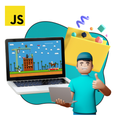 Программирование на JavaScript. Учимся создавать игры! - КИБЕРшкола программирования для детей, компьютерные курсы для школьников, начинающих и подростков - KIBERone г. Саров